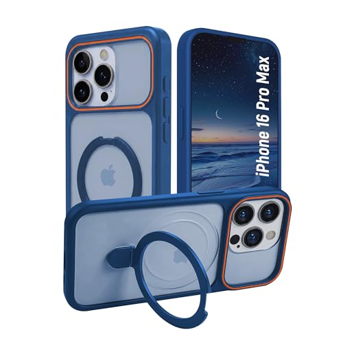 Image of AIBEX Back Cover Case for Apple iPhone 13 MagSafe Compatible | Slim Case with Wireless Charging Support Anti-Scratch, Shockproof, Anti-Fingerprint & Lightweight Military-Grade Protective Cover - Black