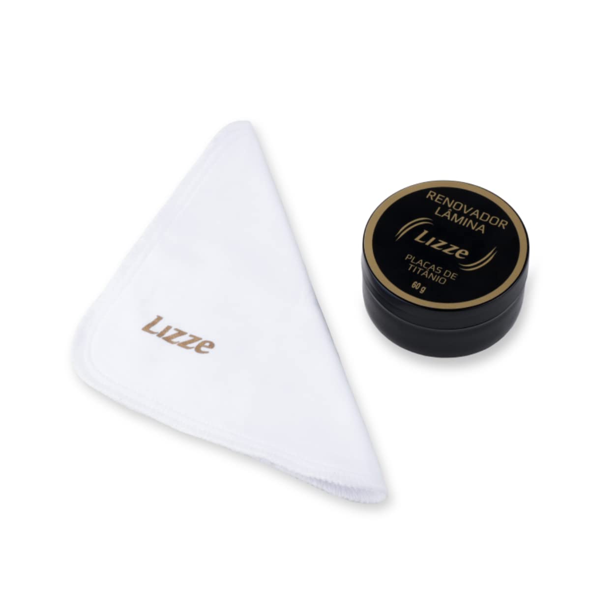 Kit de pulido de placas de titanio alisador Lizze 60 g