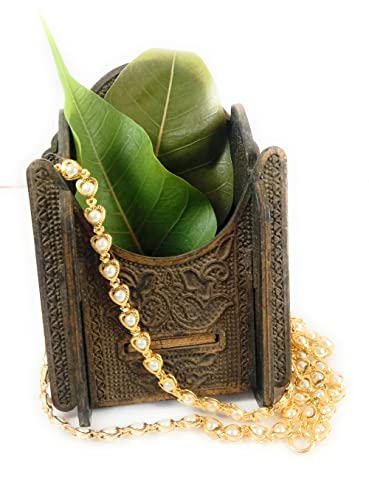 Image of CUTE GOLD 1 Gram Micro Gold Plated & Copper Traditional Designer Fashion Jewellery Chain for Women