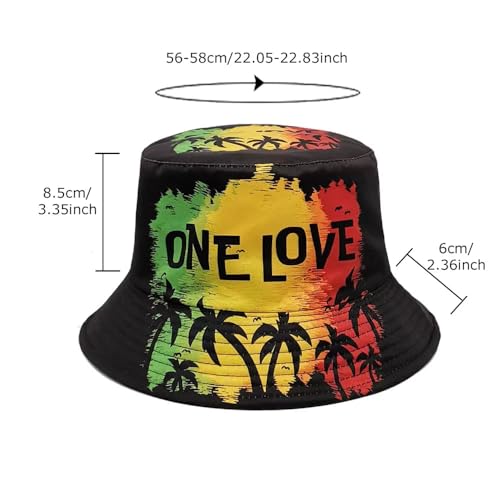 Image of Dujunex American Flag Stars Bucket Hat Summer Travel Beach Sun Hats Outdoor Cap for Women Man
