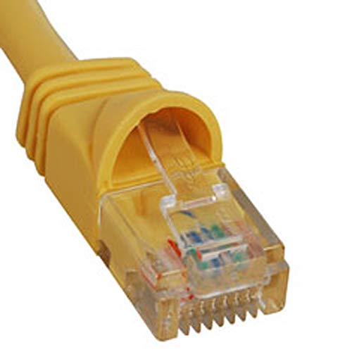 ICC Patch Cord, Cat 5e, Molded Boot, 1' YL