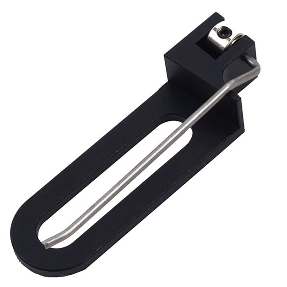 Repose-flèche magnétique professionnel en aluminium pour tir à l'arc - Remorque de flèche de rechange pour droitier - Accessoire de tir à l'arc - Noir