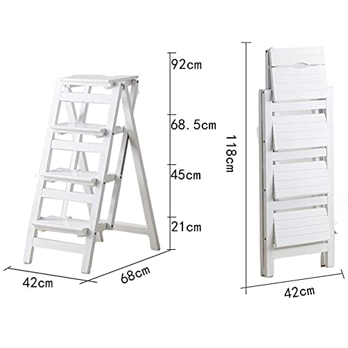 Taburete plegable para ahorrar espacio en armarios pequeños 8
