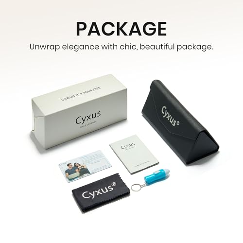 Image of Cyxus Blue Light Glasses for Woman, Lightweight Computer Glasses 8169