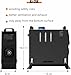 EVGTTI 12V 5KW Diesel Air Heater, All in One 5000W Parking Heater Kit with Remote Control and LCD Display, Fast Heating, for Boat, Bus, Car Trailer, RV Truck, Garage and Indoors,Black