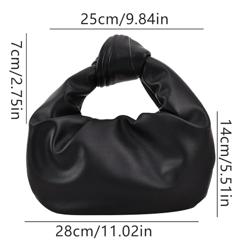 Sac à main tissé noué au style rétro chic et élégant - 4
