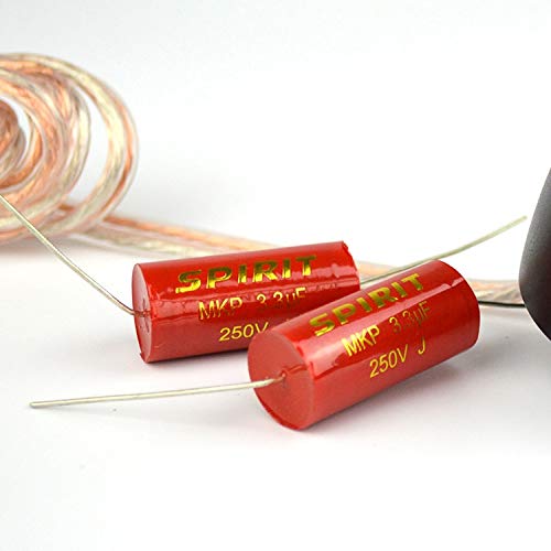 Davitu 10PCS Capacitor treble fever Promise MKP capacitor 3.3uf speaker car speaker crossover