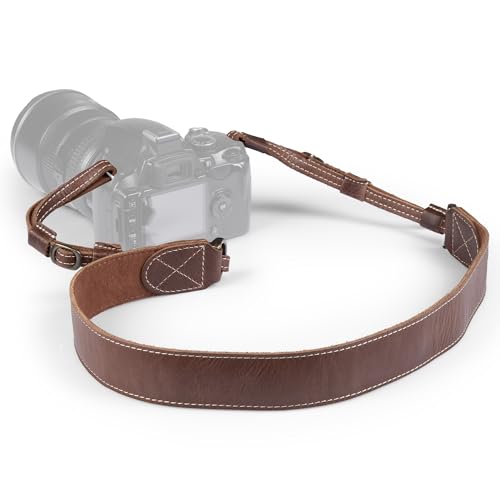 MegaGear Personalized Genuine Leather Camera Strap