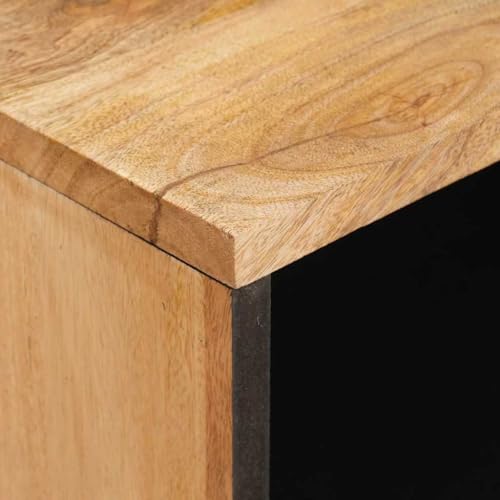 Table de chevet en bois massif de mangue pour optimiser votre rangement - 8