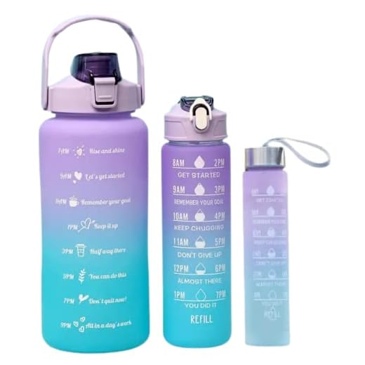 Garrafa De Água Squeeze Galão 2l Litros Motivacional Academia Kit 3 Garrafas Colorida Antivazamento 3D Tie Dye Frases Português (2 Litros, Lilás)