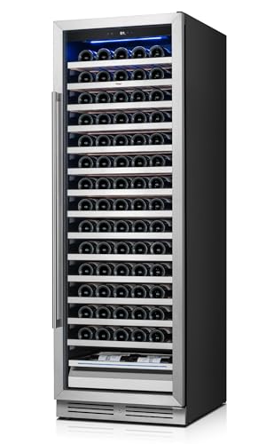 Yeego 24-Inch Wine Cooler Refrigerator (165 Bottles)