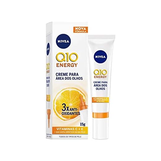 NIVEA Creme Facial Antissinais Q10 Contorno dos Olhos 15g - Creme antiolheiras que reduz rugas e deixa a área dos olhos com aparência descansada e radiante, sua pele mais hidratada