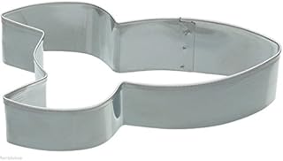 KitchenCraft KC3513 Rocket Shaped Cookie Cutter Metal Silver 9cm Medium