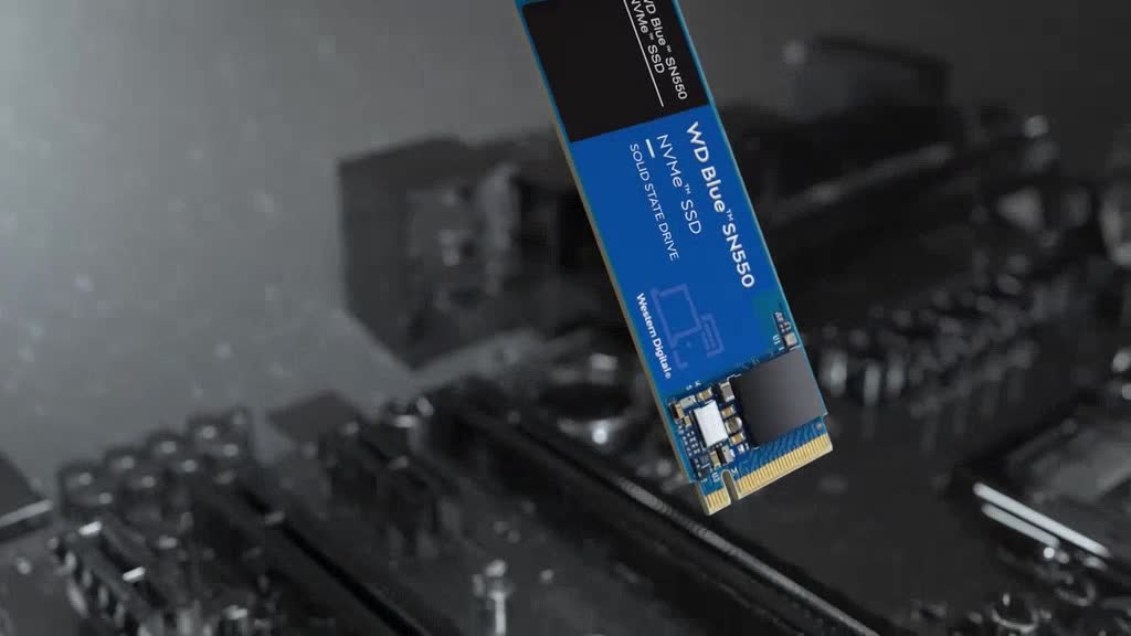 WD_BLUE SN550 2TB M.2 2280 PCIe Gen3 NVMe up to 2600 MB/s read