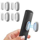 Nearockle 4 Pack Magnetic Remote Control Holder Wall Mount, Upgraded No Drill Self-Adhesive Organizer TV Remote Holder for Bed, Fan, RV Accessories (White)