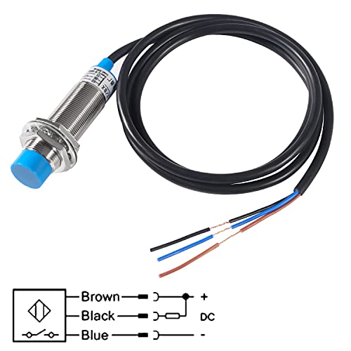 3Pcs Lj18A3-8-Z/Bx Npn No Inductive Proximity Sensor Switch Detector 8Mm Detecting Distance Dc 6-36V M18 Approach Switch 300Ma 3 Wire Lj18A3-8-Z/Bx For 3D Printer Probe Bed Leveling, Mcu Board #TOP2