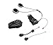 Sena 10S-01D Motorcycle Bluetooth Headset Communication System (Dual Pack), Black (Discontinued)