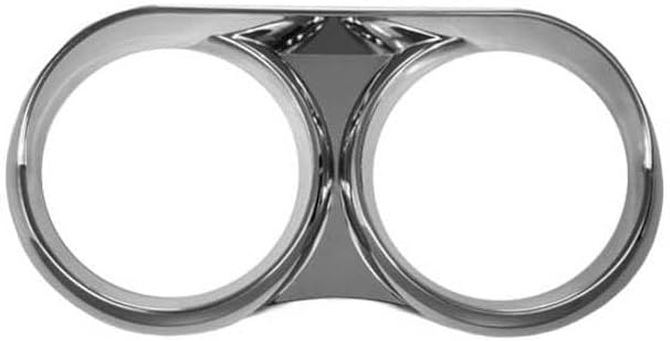 Technical Precision Replacement for Peterbilt 389 Year 2018 Chrome Large Gauge Bezel Speedo/TACH