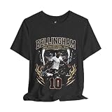 Jude Bellingham England #10 World Cup 2026 Soccer Graphic T-Shirt Football Fan Tee Men Women GIF Dark Grey Heather