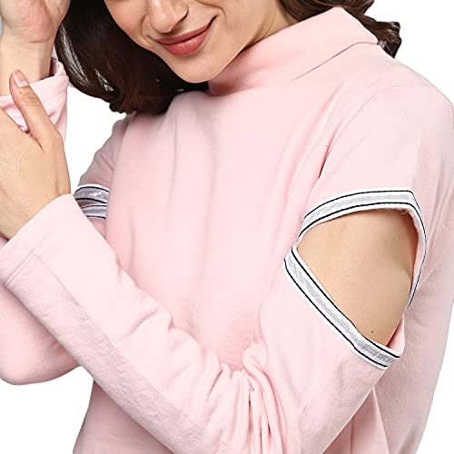 Image of Campus Sutra Cotton Women Crew Neck Sweatshirt