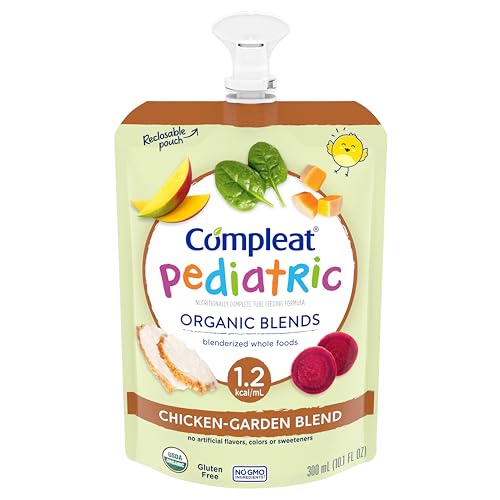 COMPLEAT Pediatric Organic Blends – Chicken-Garden Blend
