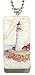 Jazzworks,LLC Beautiful Lighthouse Domino Necklace (DO-014)