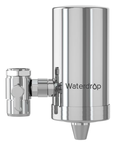 Waterdrop Water Filter For Sink Faucet, Stainless Steel, Single Filter