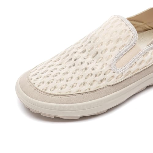 Mens Slip on Shoes Casual Walking Loafers Lightweight&Breathable Mesh Comfort Dress Sneaker for Men2