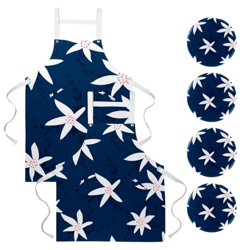 Tablier de serveuse pour cuisine et protection pour le nettoyage de la maison