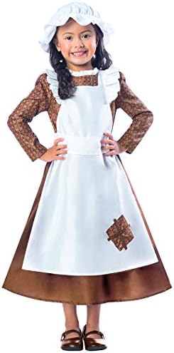 amscan Childs Girls Victorian Girl World Book Day Week Fancy Dress Costume