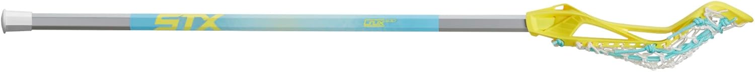 stx crux 100 girl's lacrosse stick yellow