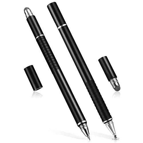 UKCOCO 2kawałki Sztuk Eleganckich Długopisów Stylus Odporne Zarysowania Przenośne Pióra Pojemnościowe Do Tabletów Do Notowania Rysowania i Gier