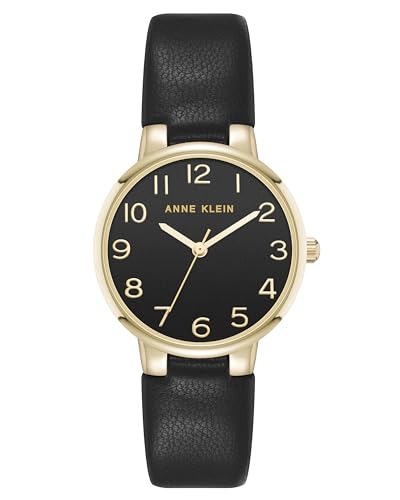 Montre à bracelet facile à lire Anne Klein avec de grands chiffres pour un confort visuel
