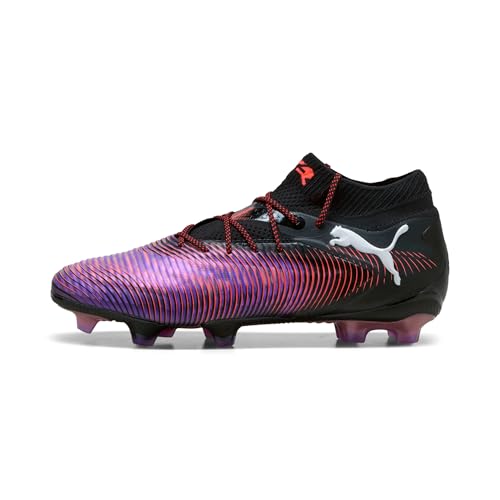 Botas de fútbol PUMA Future 8 Ultimate FG Blancas Unisex para terreno firme
