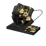 マスク 大きめ 10枚 クリスマス 超快適マスク 立体マスク 3層構造 マスク 大きめ 使い捨てマスク 雪柄 サンタクロース 可愛い 柄マスク 不織布マスク 三層構造 小顔マスク 通気性 息がしやすい 口紅が付きにくいタイプ(#16)