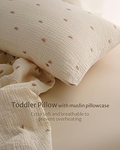 Blissful Diary Toddler Pillow With Muslin Cotton Pillowcase thumb #1