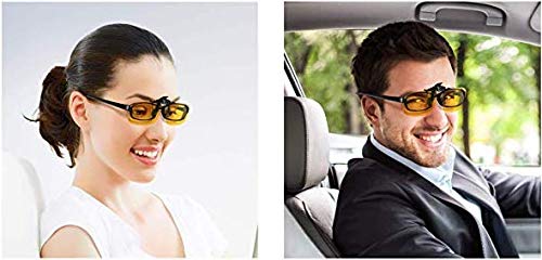 J&L Glasses Polarized Clip-on Flip Up Sunglasses Metal Clip Rimless for Prescription Glasses4