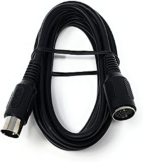 MainCore Midi 5 pin DIN Extension 2.5m long Male to Female Audio Cable Lead Cord Adapter