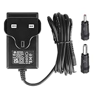 Output: DC 15V 1A (1000mA) Connector Size: 5.5mm x 2.1mm, with Selectable 5.5mm x 2.5mm, 3.5mm x 1.35mm Connector Tips. Cable length: 1.5 meters Safety: UKCA WEEE RoHS certificate, Over-Voltage protection, Over-Current protection, Short Circuit prote...