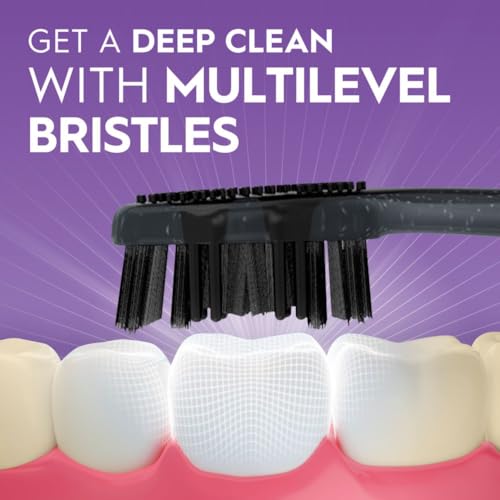 Oral-B Charcoal Toothbrushes, Medium 2ct - Image 6