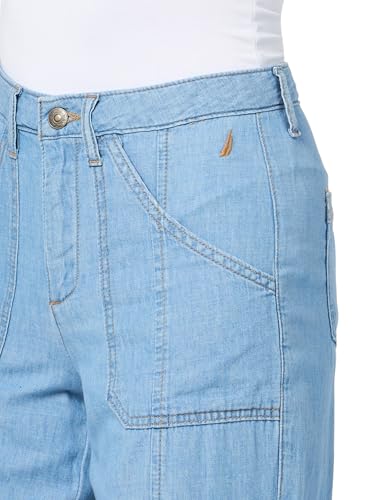 Nautica Women's Denim Wide Leg Jean3