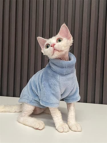 WMXING Katzenkleidung, Sphynx Katzenkleidung, Dicke und warme Katzenkleidung Cover