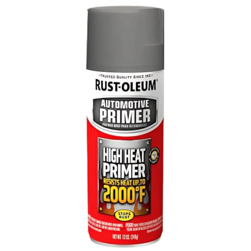 Tinta Spray Rust Oleum Primer Cinza Alta Temperatura 1093º 2000F