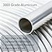 1/4 Aluminum Coil Tube 3003 Fuel Line Pipe Alloy for Automotive AC, Hydraulic Braking, Fuel Systems, and Transmission - with 2 Dust Caps