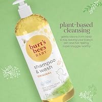 Baby Shampoo & Wash, Burt's Bees Tear Free Soap, Baby Care, Original, 21 Ounce (Packaging May Vary) — image 2