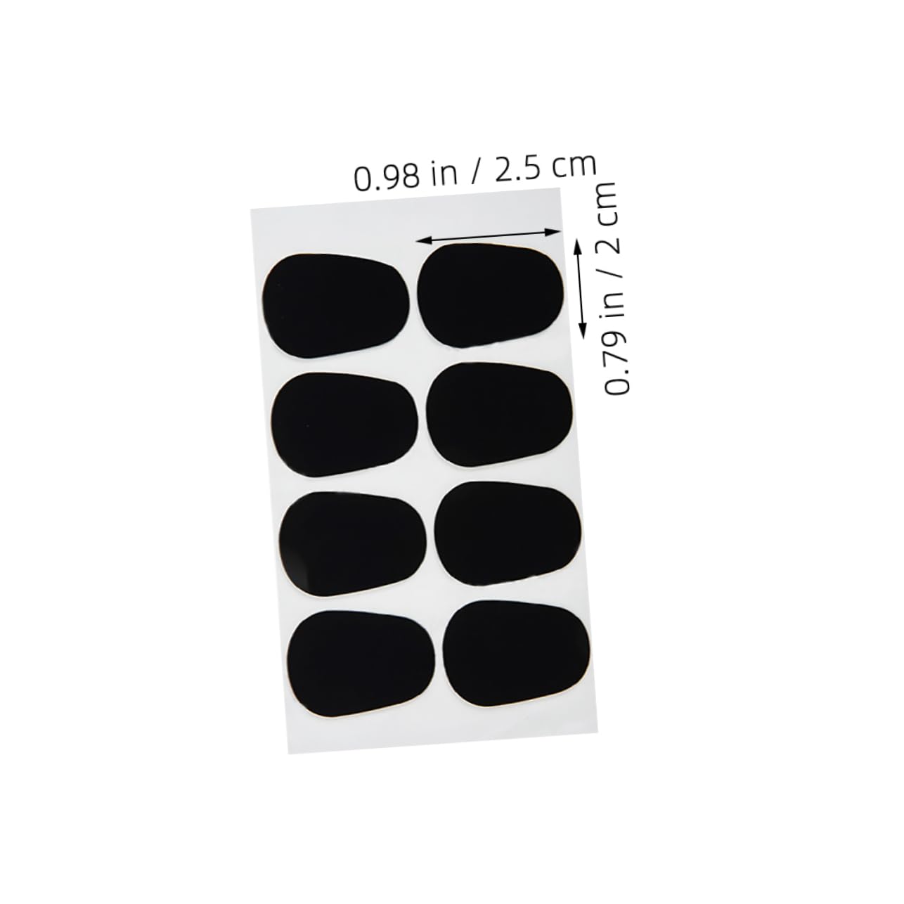 Yardwe 60pcs Mouthpiece Cushions For Saxophone: Alto Tenor Sax Clarinet Mouthpiece Patches Easy Installation