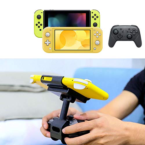 Cucudy Controlador de jogo Mount-Clip Holder Compatível com Nintendo Switch Pro Controller Gamepad B