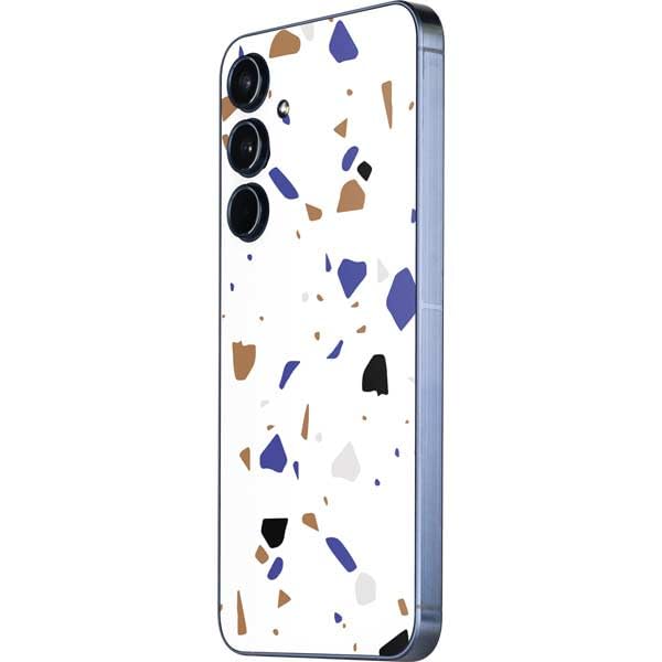 Skinit Decal Phone Skin Compatible with Galaxy A36 5G - White Terrazzo Design