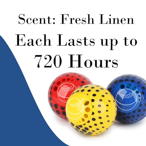 Knixmax Sneaker Deodorizer Shoe Freshener Balls, Gym Bags Lockers Car Air Fresheners, Boot Deodorant Balls Odor Eater Shoe Deodorizers 6 Packs Cologne Colorful4