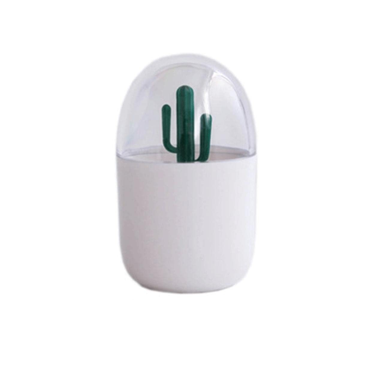 Wdwdw With Cotton Swabs B Toothpicks Dispenser Toothpick Box Fashion Forest Style Holder Plastic White Cotton Swab Container Novelty